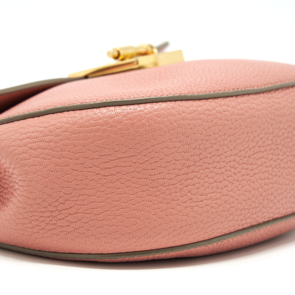 CHLOE DREW BAG PINK GHW