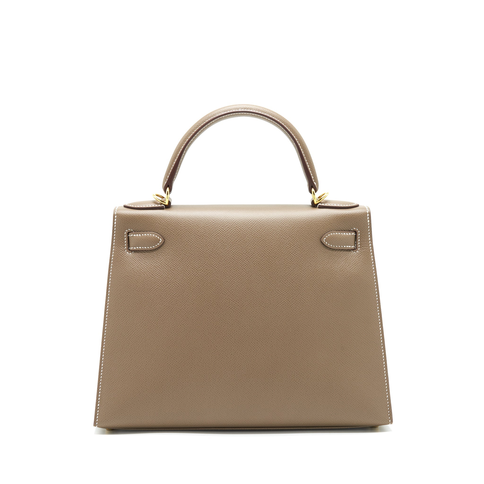 HERMES KELLY 28 EPSOM ETOUPE GHW