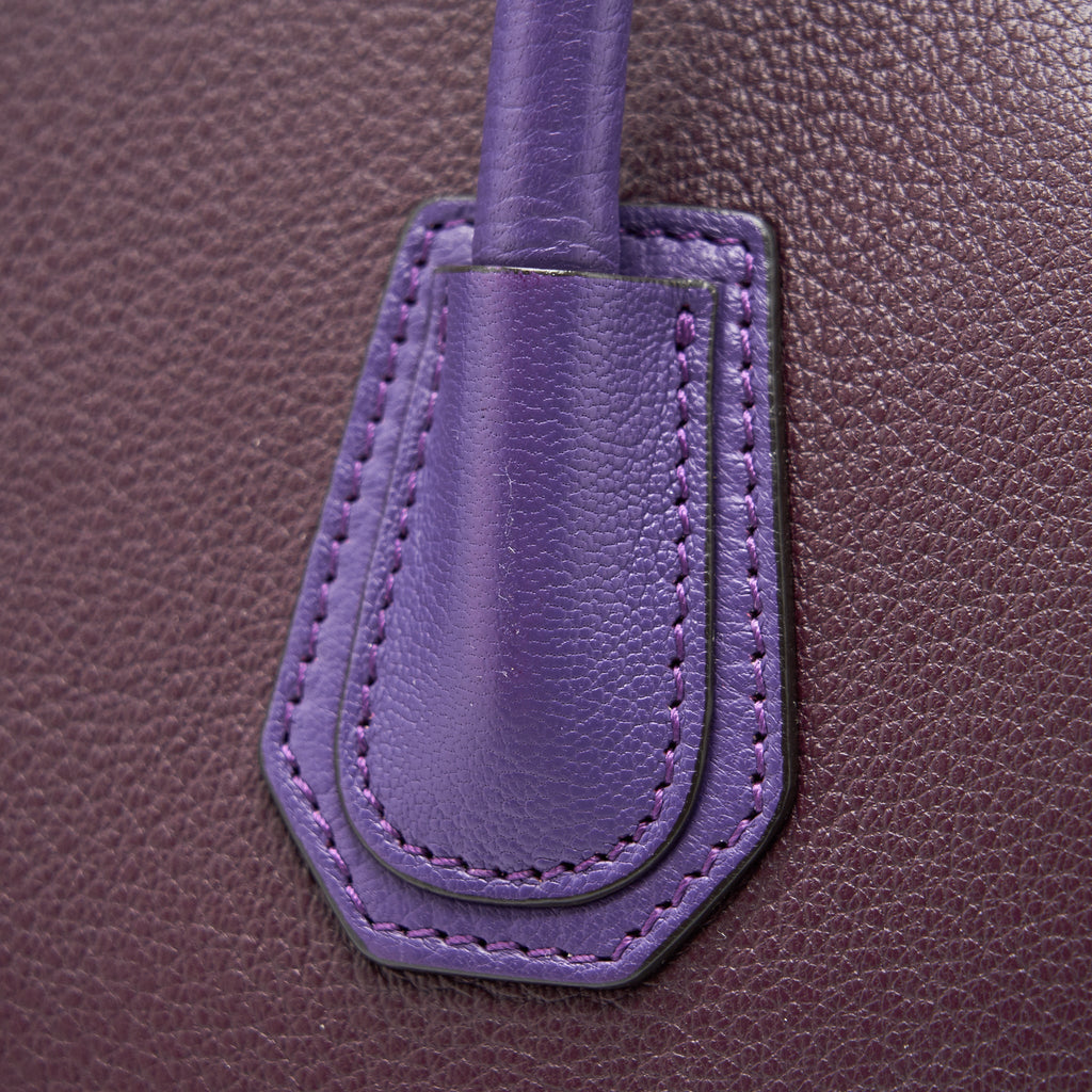 GIVENCHY SMALL ANTIGONA BAG BURGUNDY MULTI COLOUR
