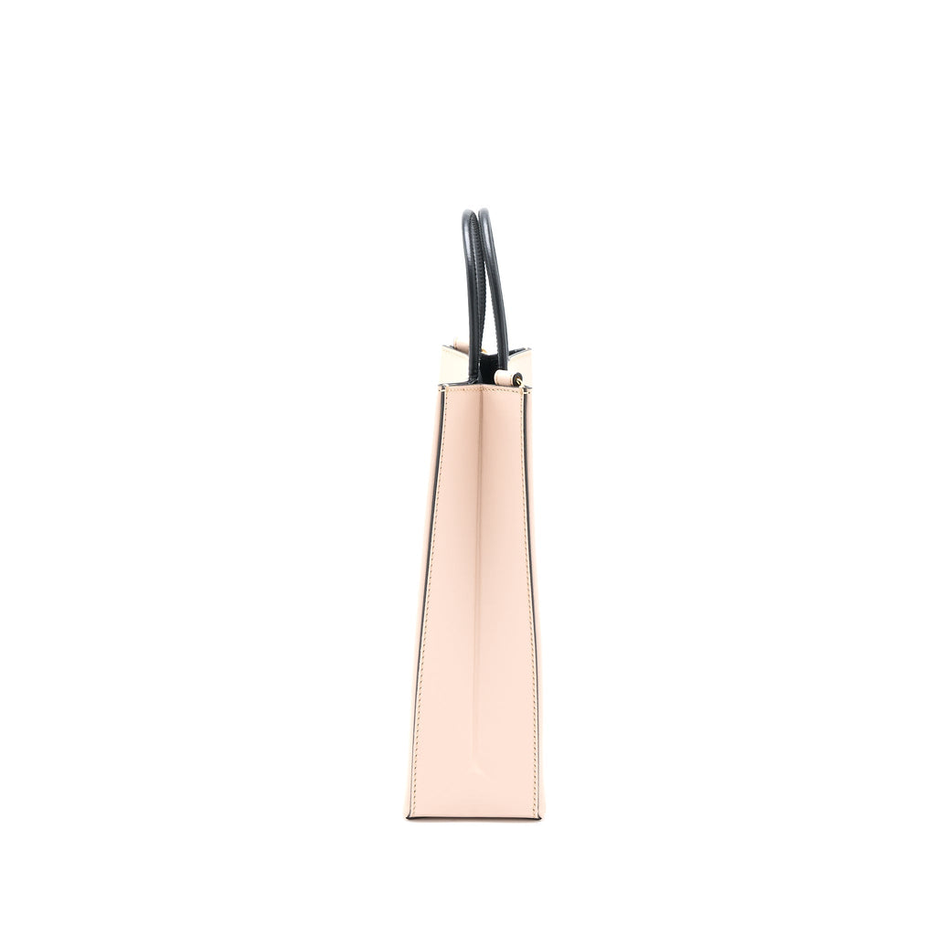 FENDI VERTICAL SHOPPING TOTE PINK GHW
