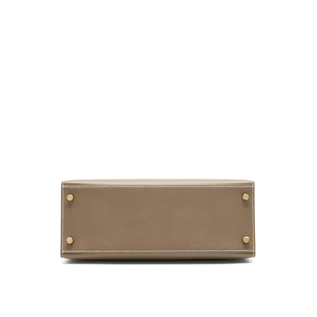 HERMES KELLY 28 EPSOM ETOUPE GHW