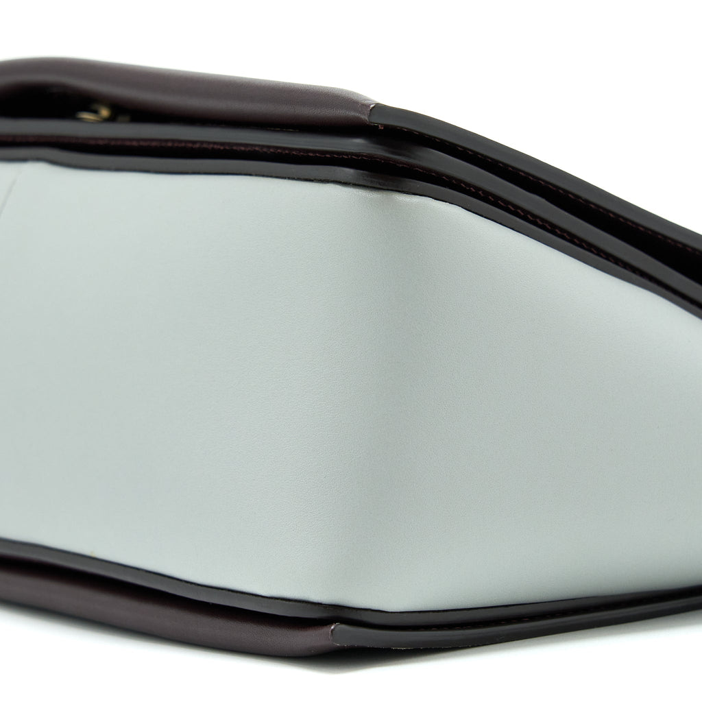 CELINE FRAME BAG CALFSKIN MULTICOLOUR RUTHENIUM HARDWARE