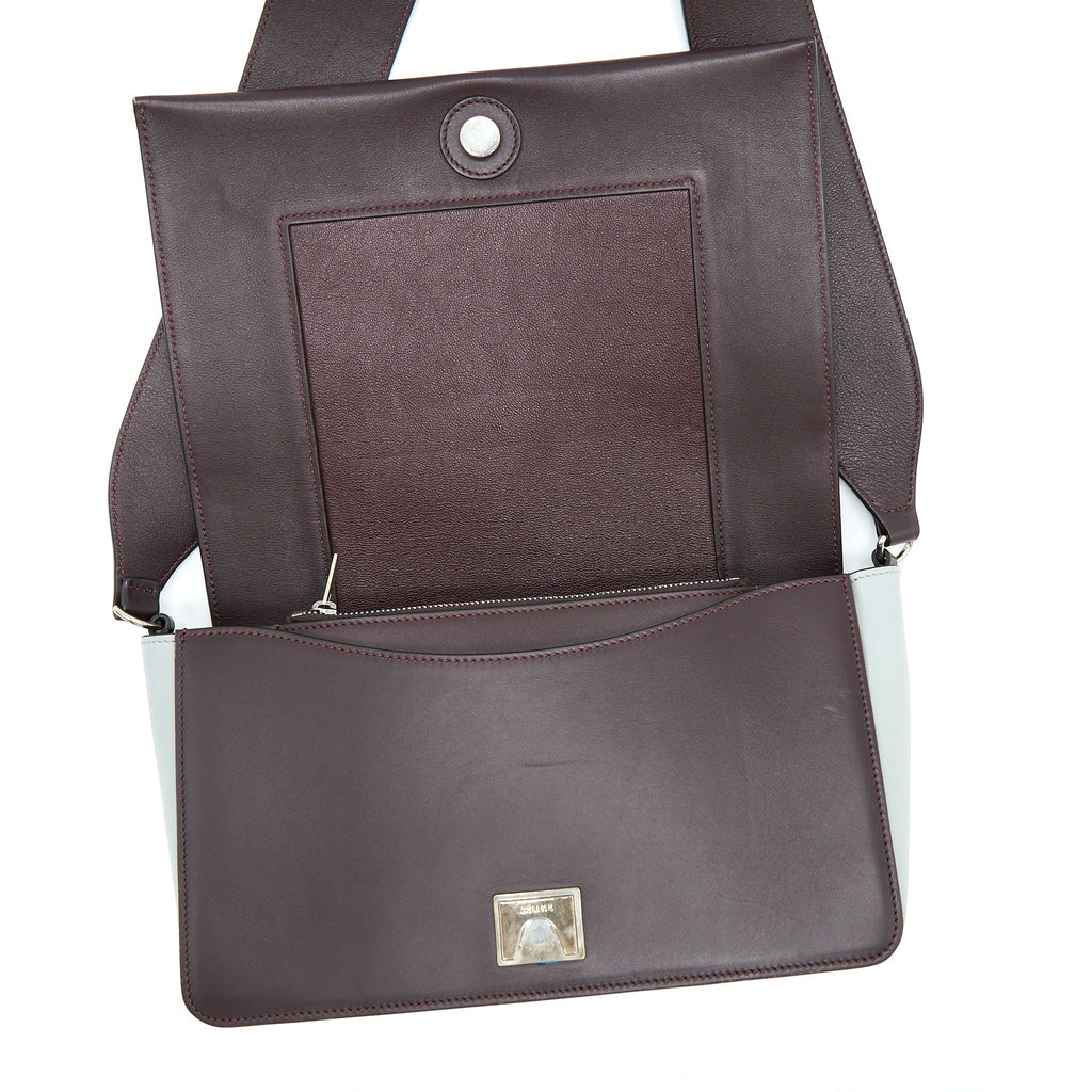 CELINE FRAME BAG CALFSKIN MULTICOLOUR RUTHENIUM HARDWARE