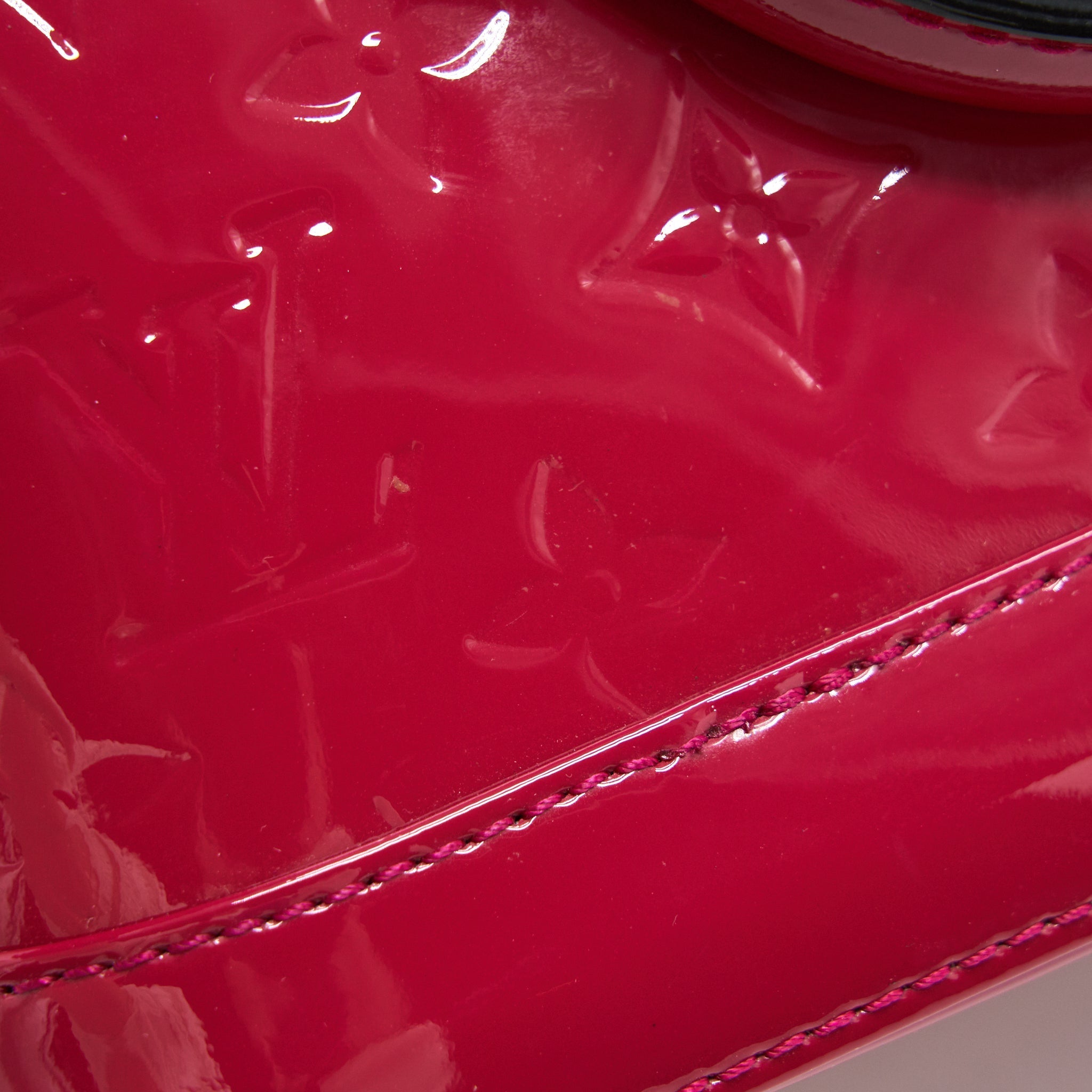LOUIS VUITTON ALMA BB PATENT LEATHER INDIAN ROSE