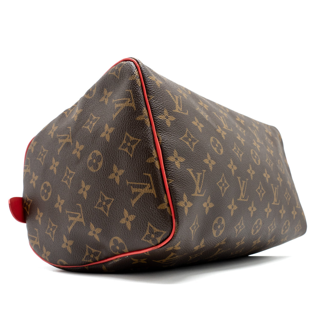 LOUIS VUITTON SPEEDY 30 LIMITED EDITION MONOGRAM CANVAS GHW