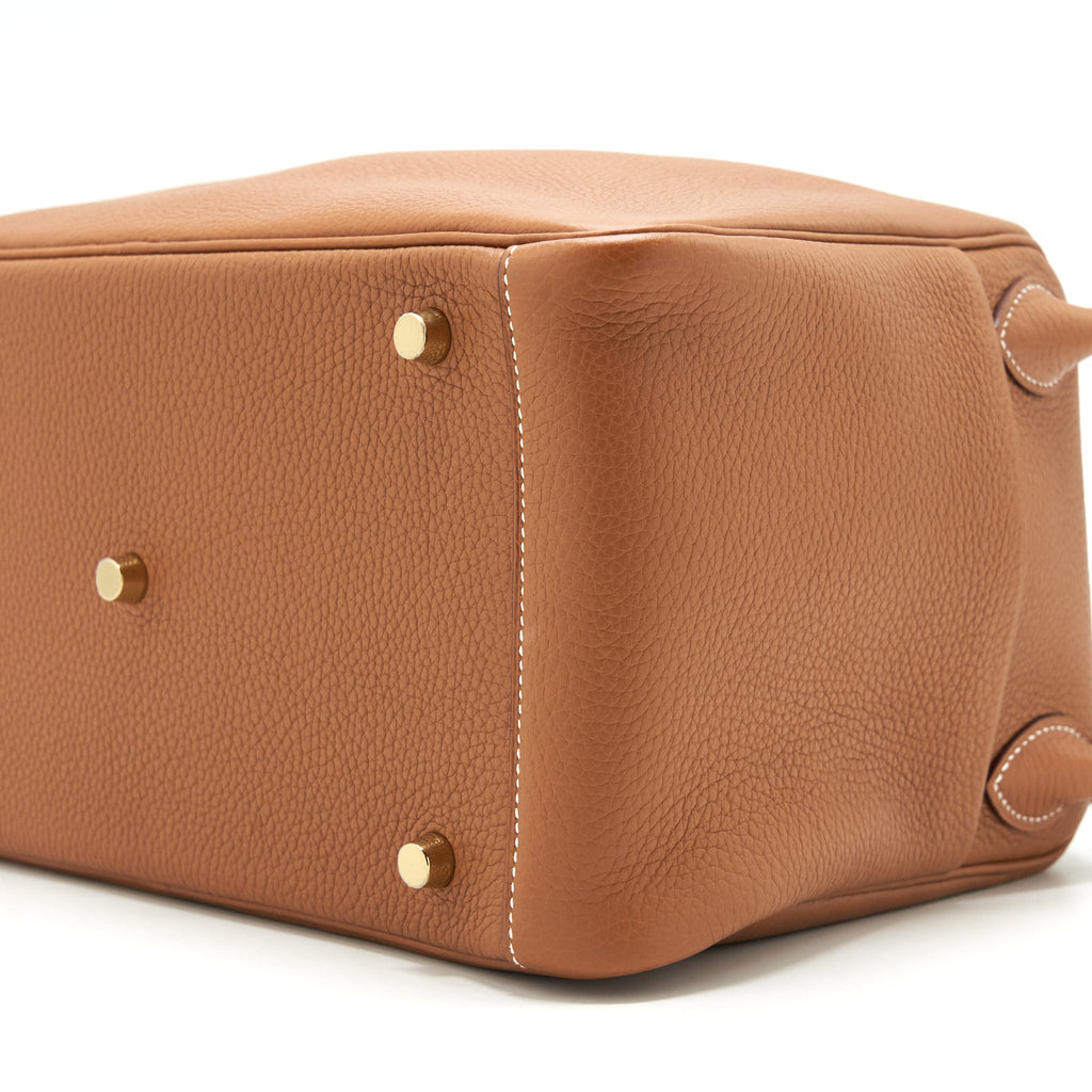 HERMES LINDY 30 CLEMENCE GOLD GHW