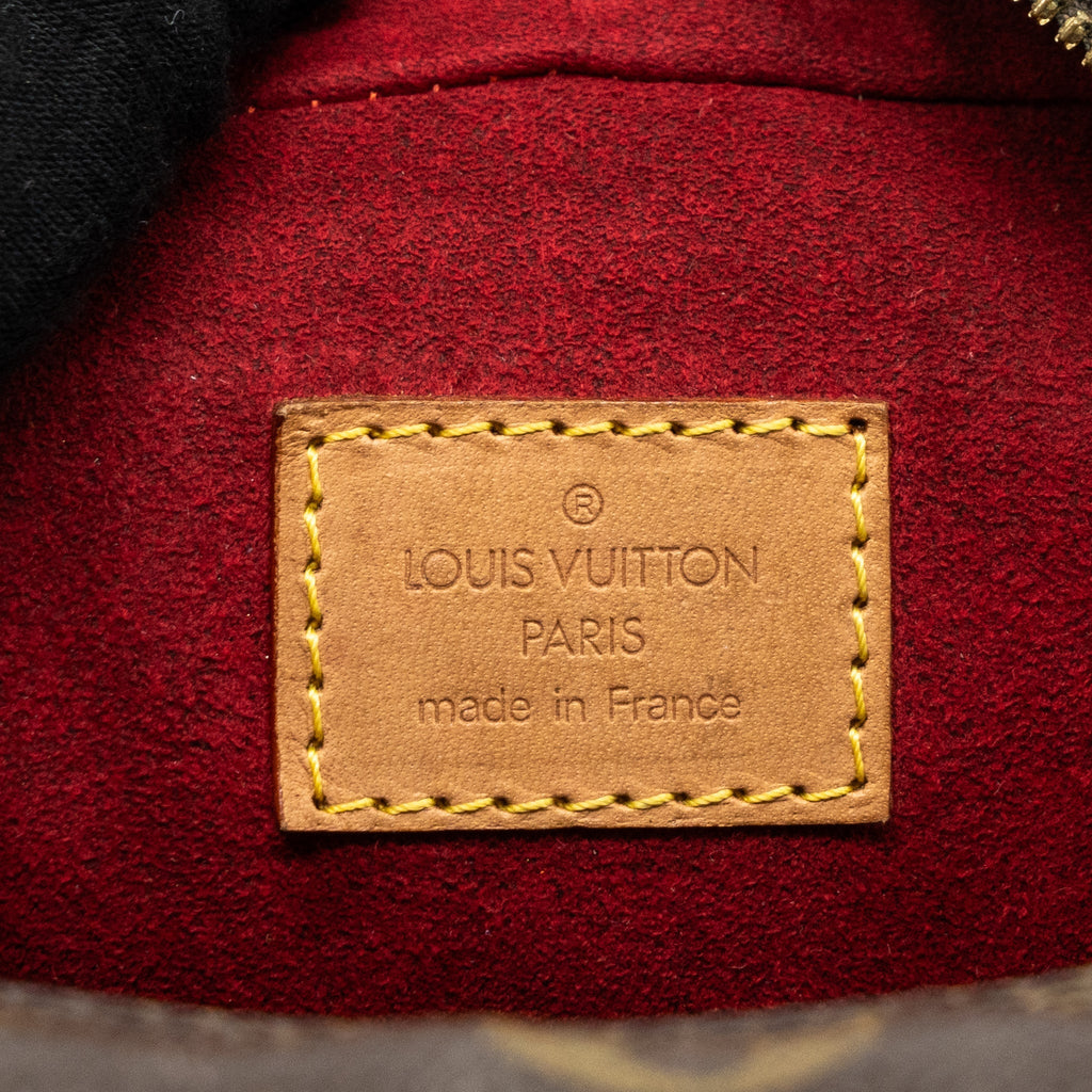 LOUIS VUITTON VINTAGE TOP HANDLE BAG MONOGRAM CANVAS GHW