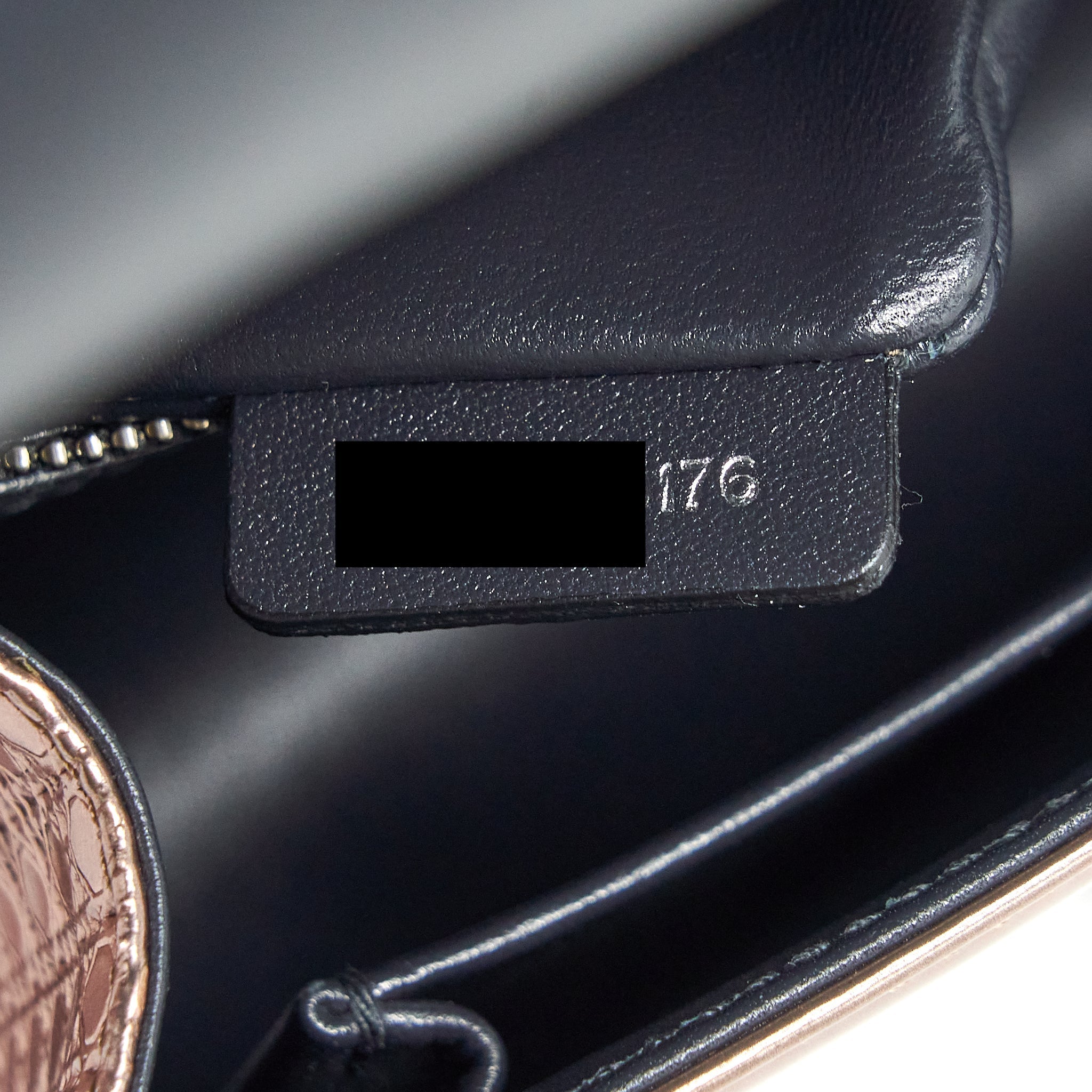 DIOR MEDIUM DIORAMA METALLIC PINK SHW