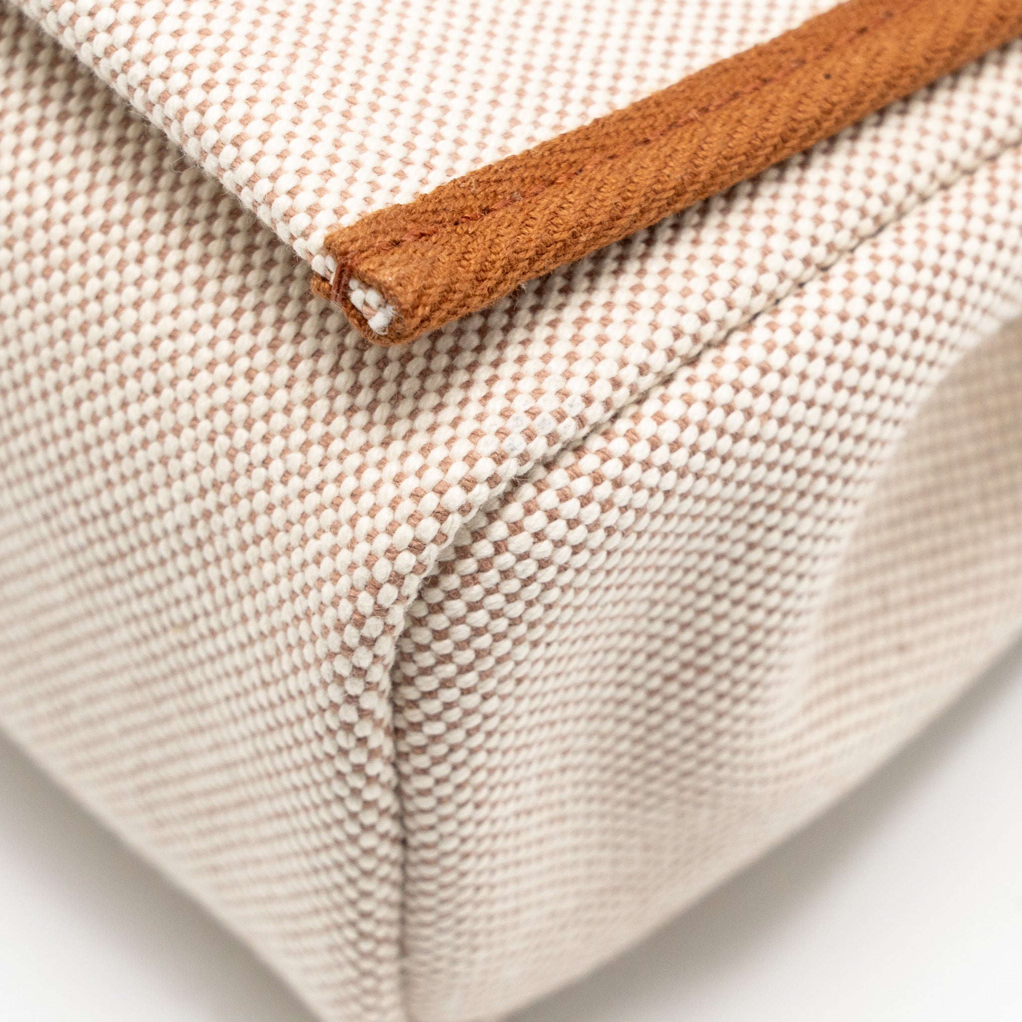HERMES HERBAG MINI CANVAS/COWHIDE BEIGE/FAUVE SHW
