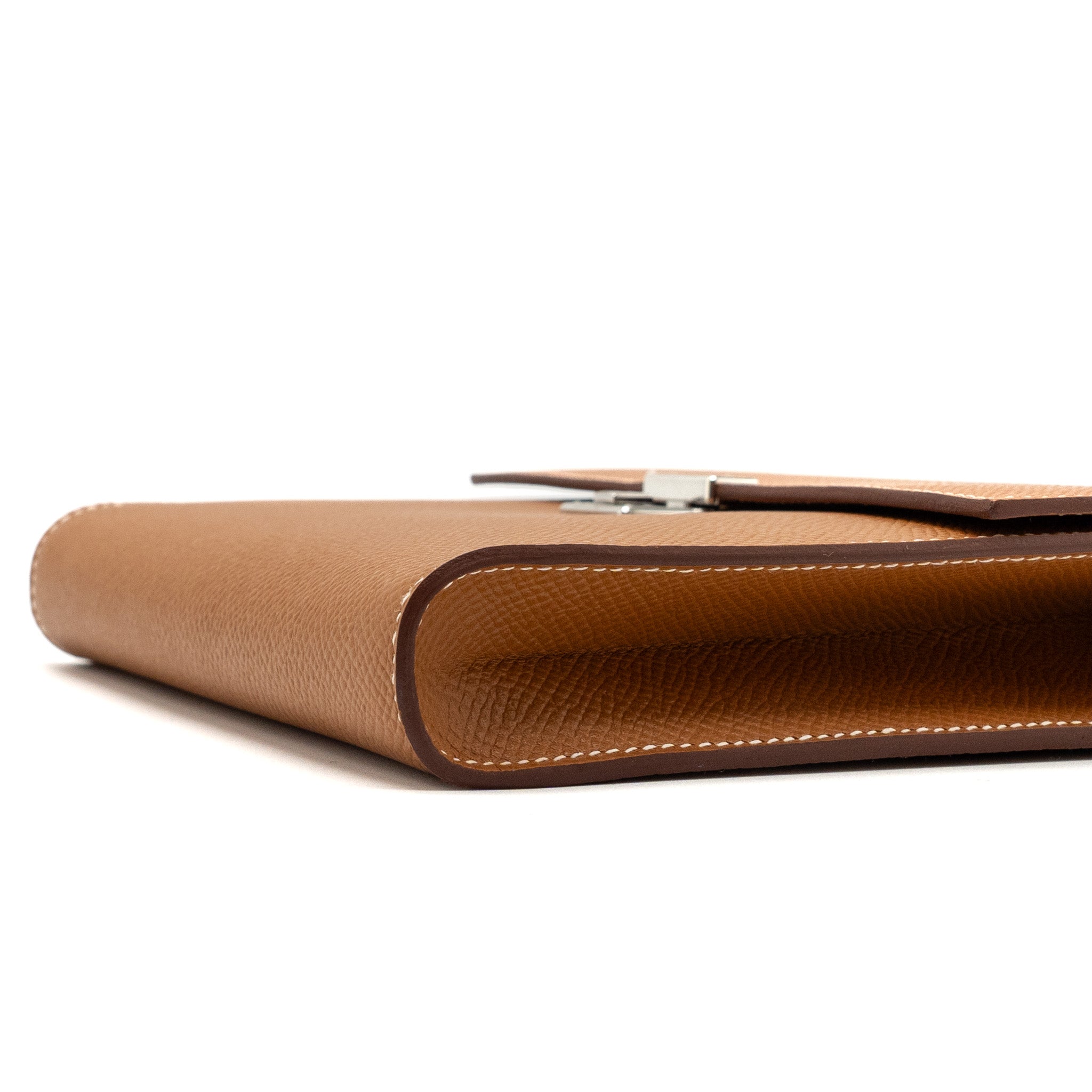 HERMES CLIC 16 WALLET EPSOM GOLD SHW