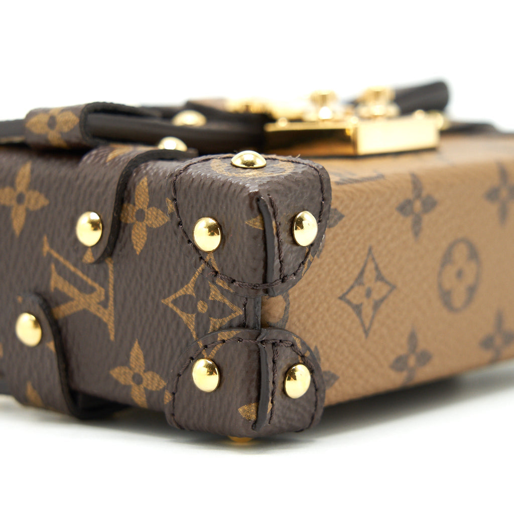 LOUIS VUITTON ESSENTIAL TRUNK WITH CHAIN REVERSE MONOGRAM