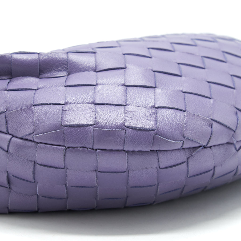 BOTTEGA VENETA MINI JODIE CALFSKIN PURPLE SHW