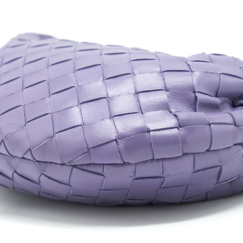 BOTTEGA VENETA MINI JODIE CALFSKIN PURPLE SHW