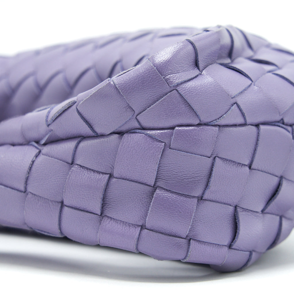 BOTTEGA VENETA MINI JODIE CALFSKIN PURPLE SHW