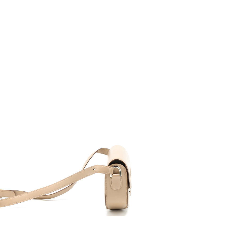 HERMES CHERCHE-MIDI SHOULDER BAG TADELAKT ARGILE SHW