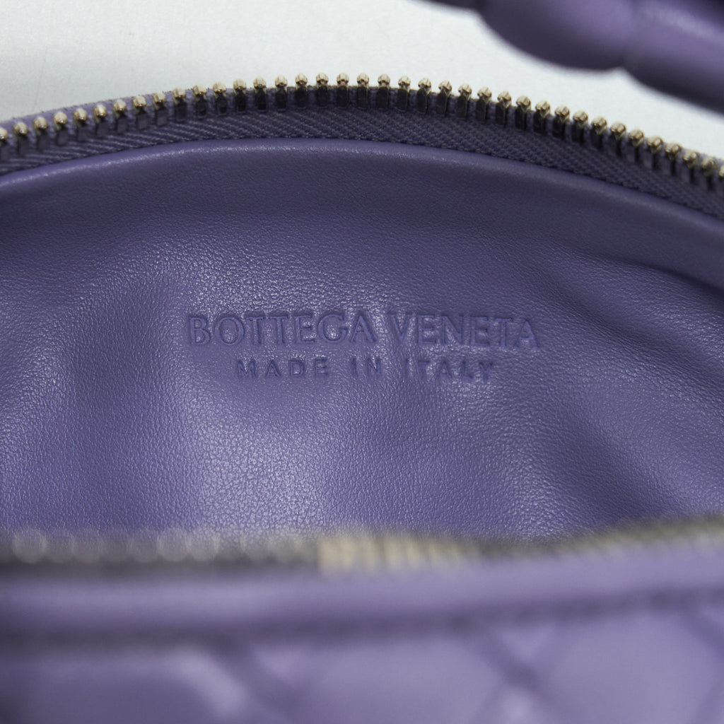 BOTTEGA VENETA MINI JODIE CALFSKIN PURPLE SHW