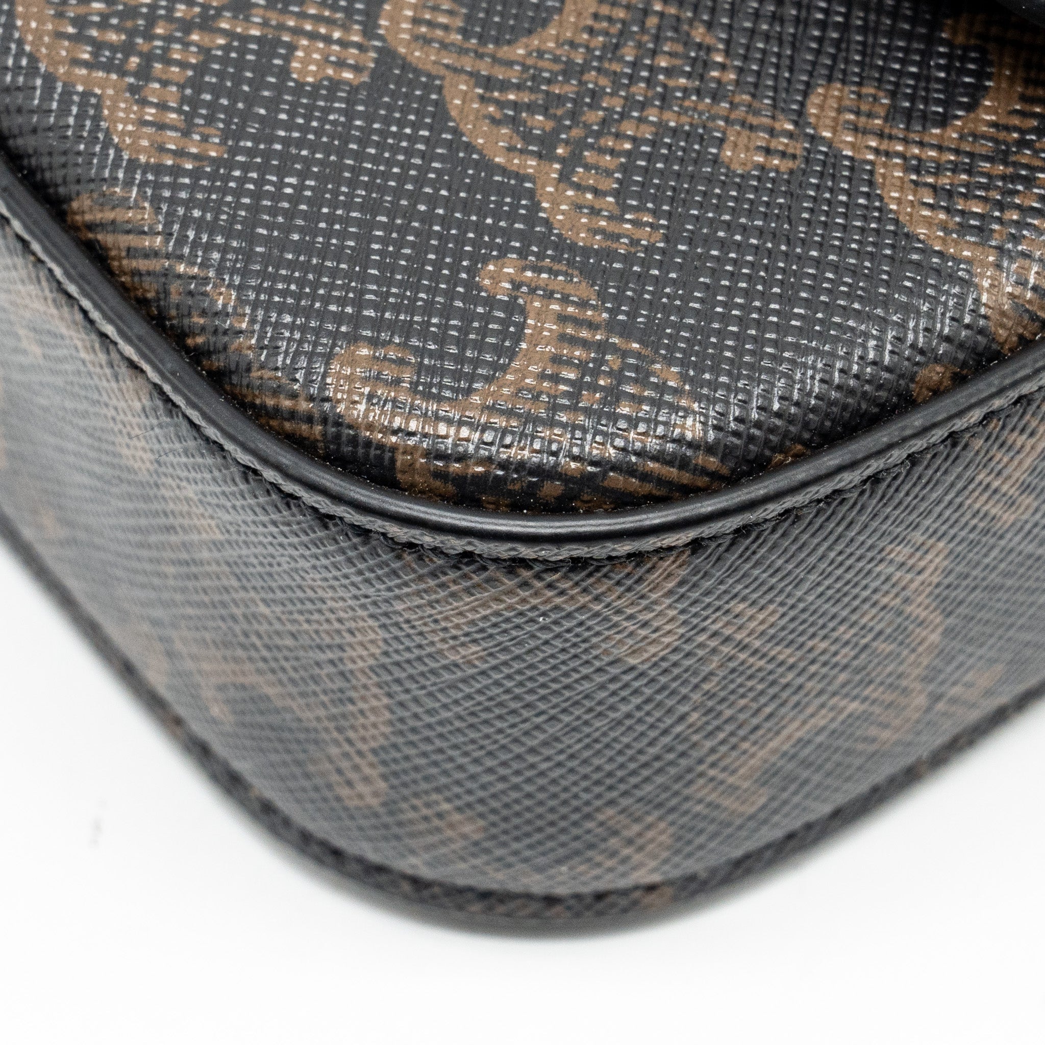 CELINE TRIOMPHE SHOUDER BAG TRIOMPHE CANVAS / CALFSKIN TAN GHW