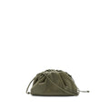 BOTTEGA VENETA MINI CALFSKIN DARK GREEN GHW