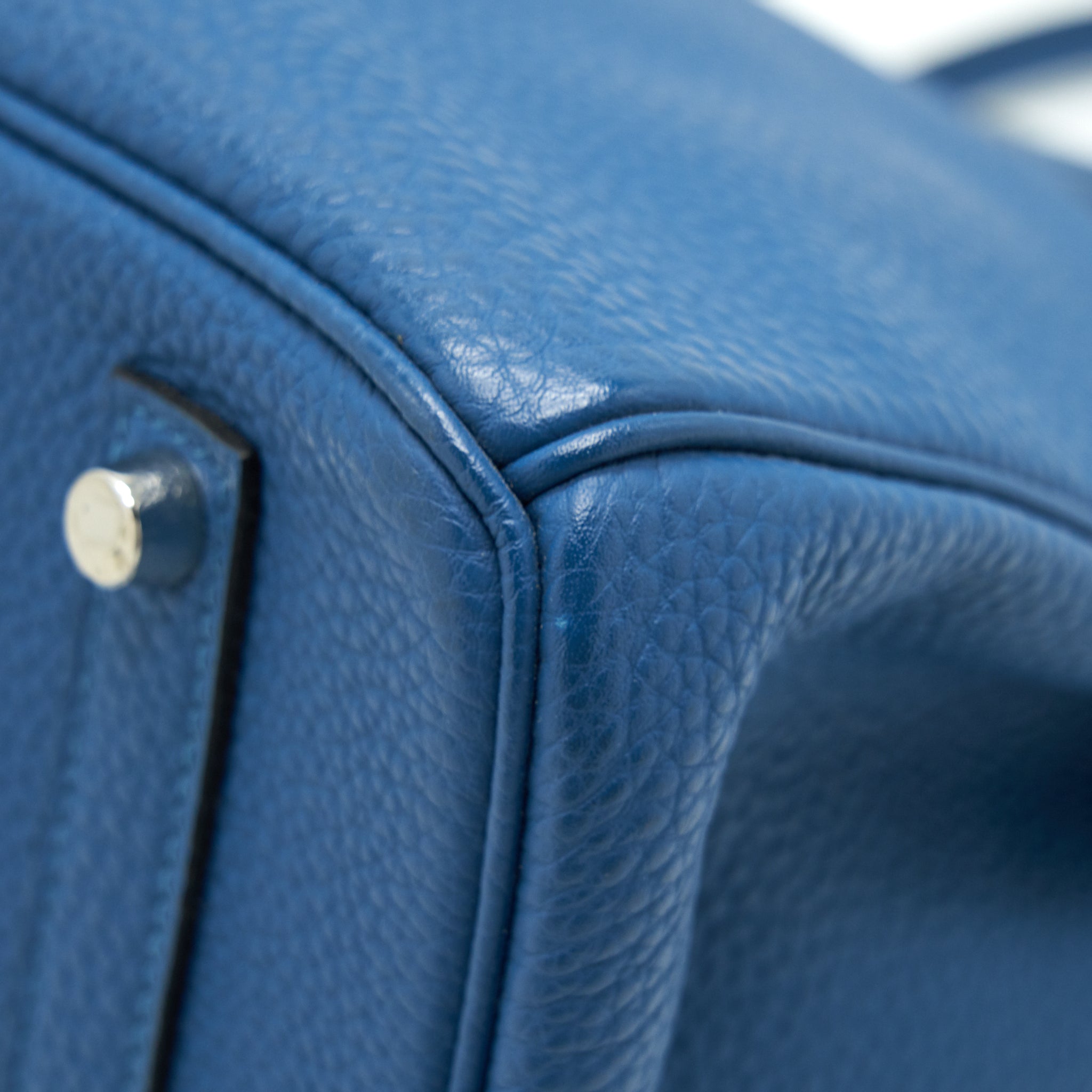 HERMES BIRKIN 35 BLEU DE GALICE SHW TOGO LEATHER