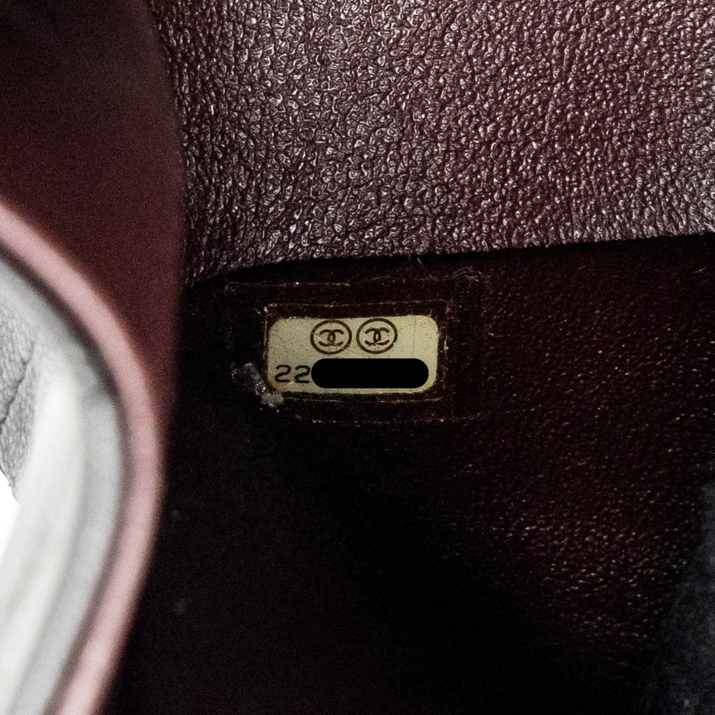 CHANEL JUMBO CLASSIC DOUBLE FLAP BAG LAMBSKIN BLACK GHW