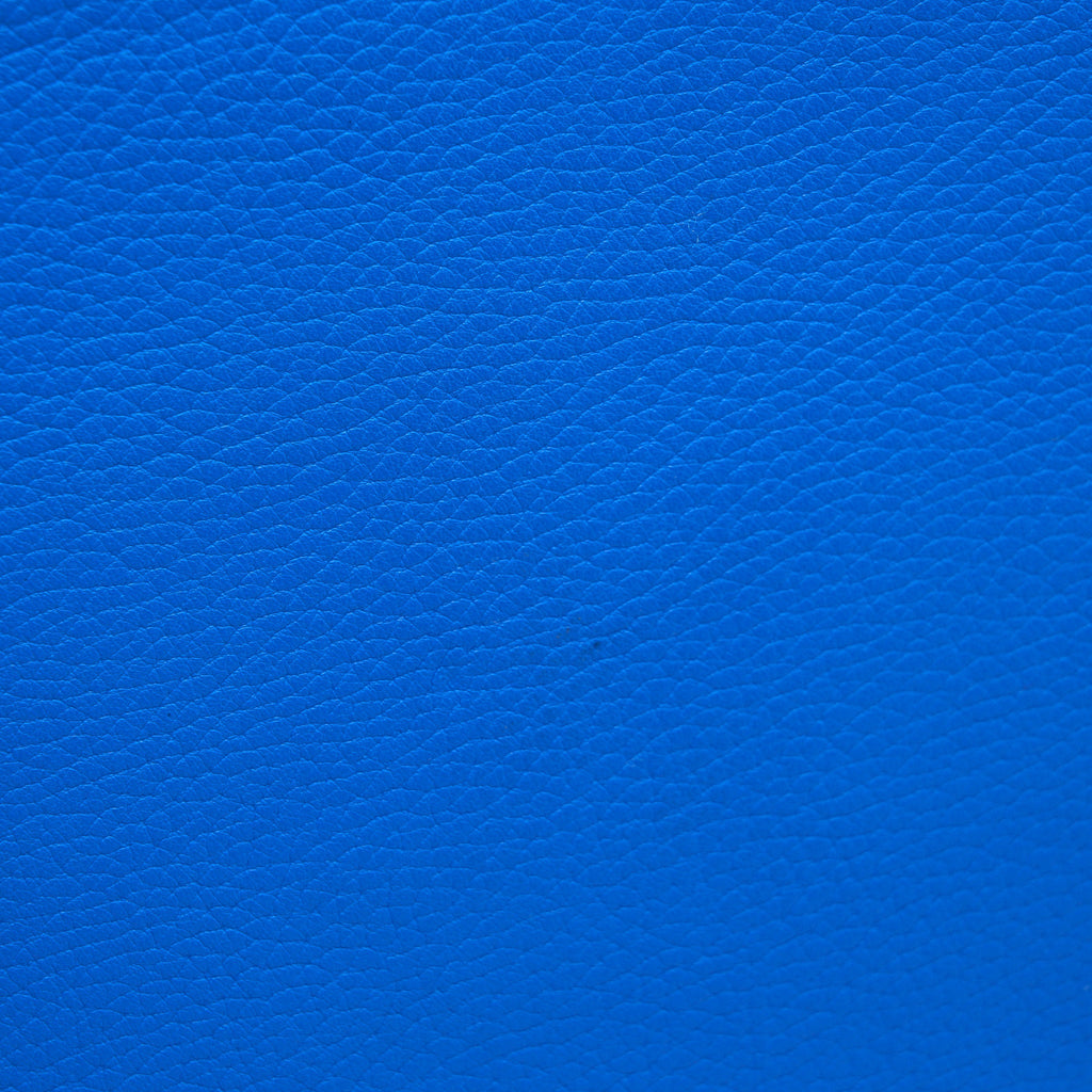 HERMES PICOTIN 22 LOCK BAG TANZANIA BLUE SHW