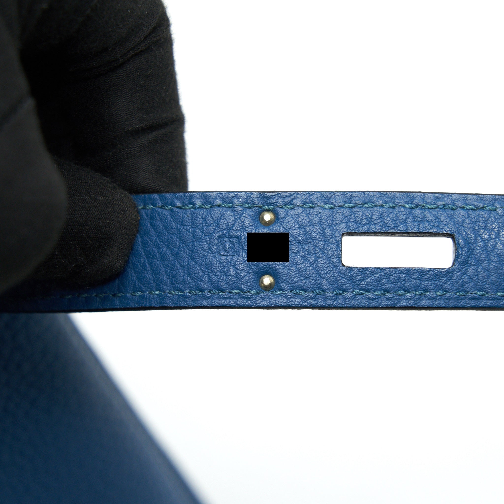 HERMES BIRKIN 35 BLEU DE GALICE SHW TOGO LEATHER