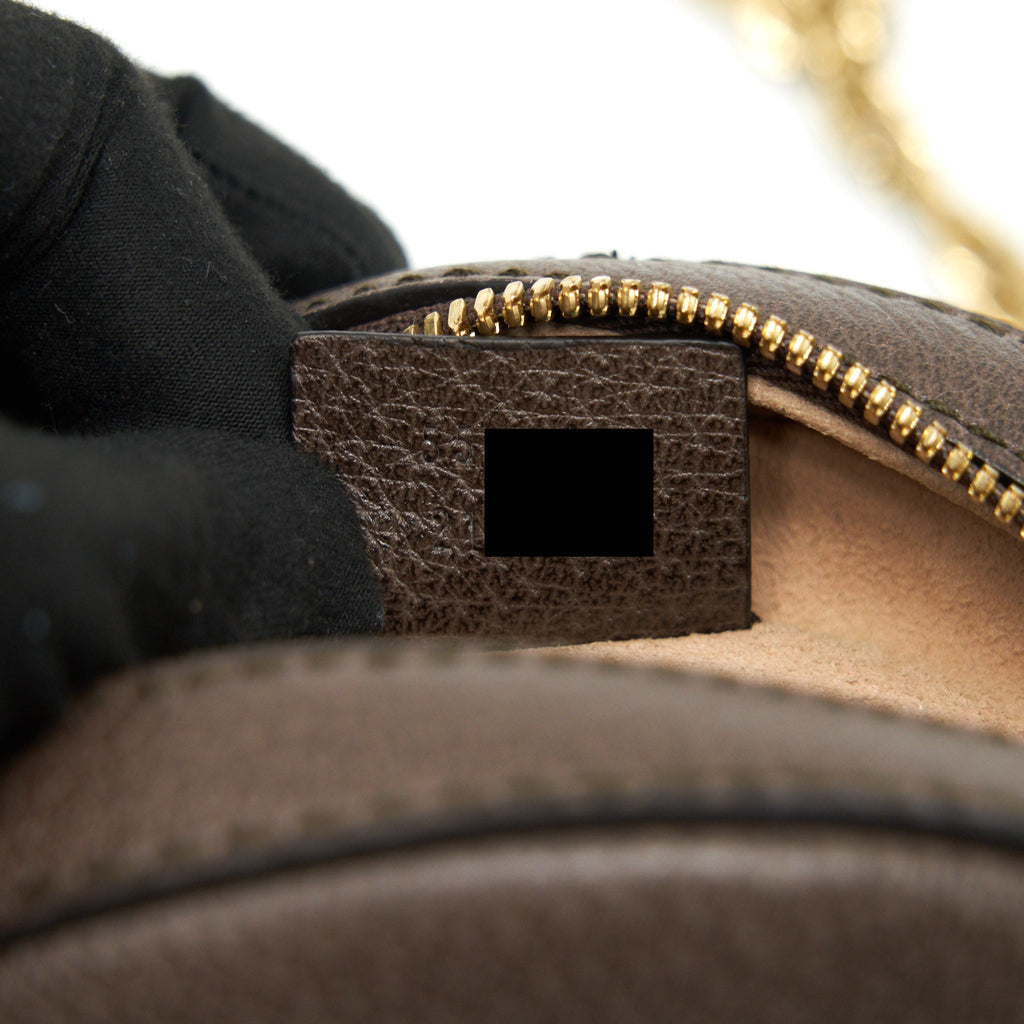 GUCCI OPHIDIA MINI GG ROUND SHOULDER BAG
