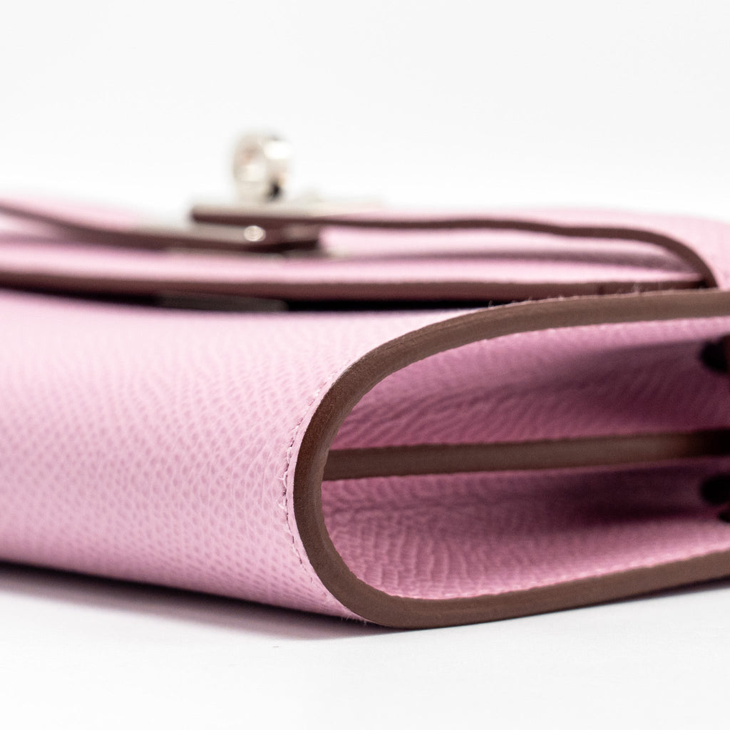 HERMES KELLY TO GO EPSOM X9 MAUVE SYLVESTRE SHW