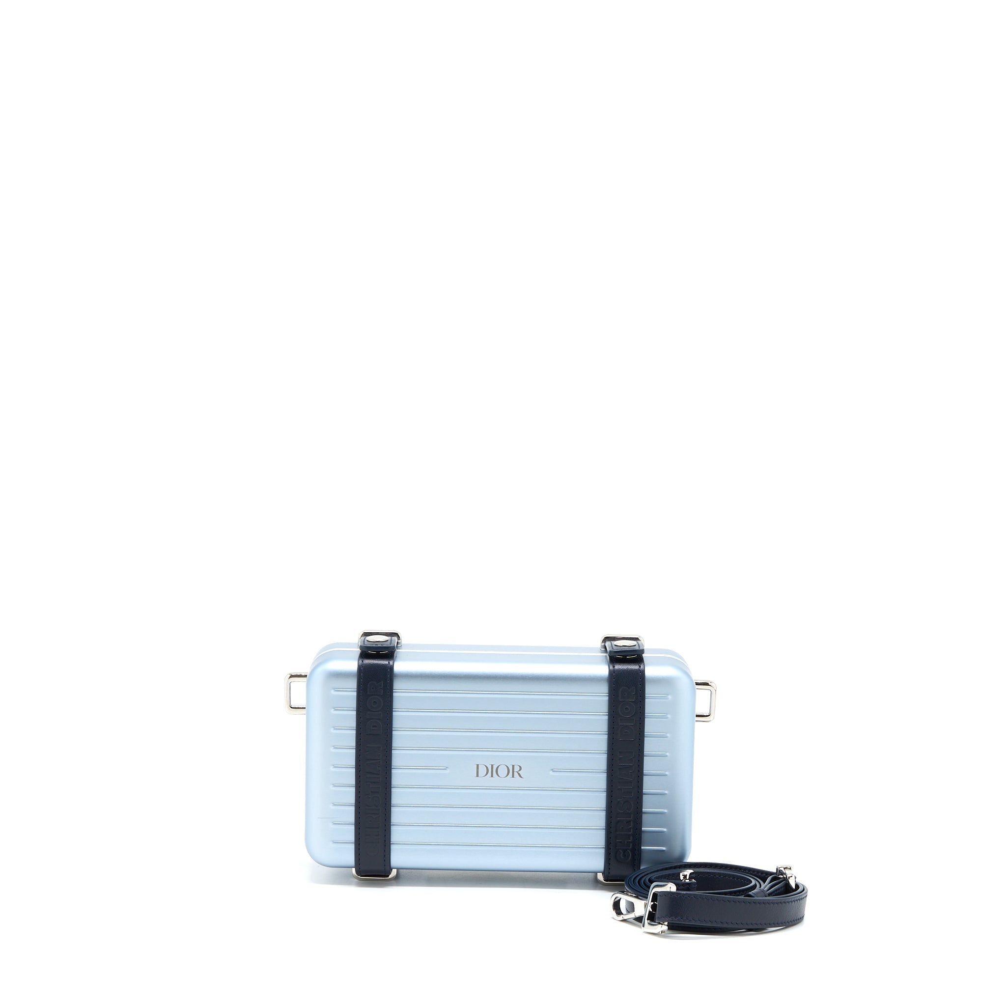 DIOR DIOR X RIMOWA SHOULDER BAG SILVER/BLACK SHW