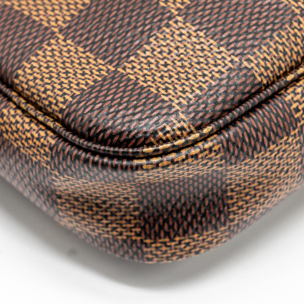 LOUIS VUITTON MINI POCHETTE DAMIER EBENE GHW