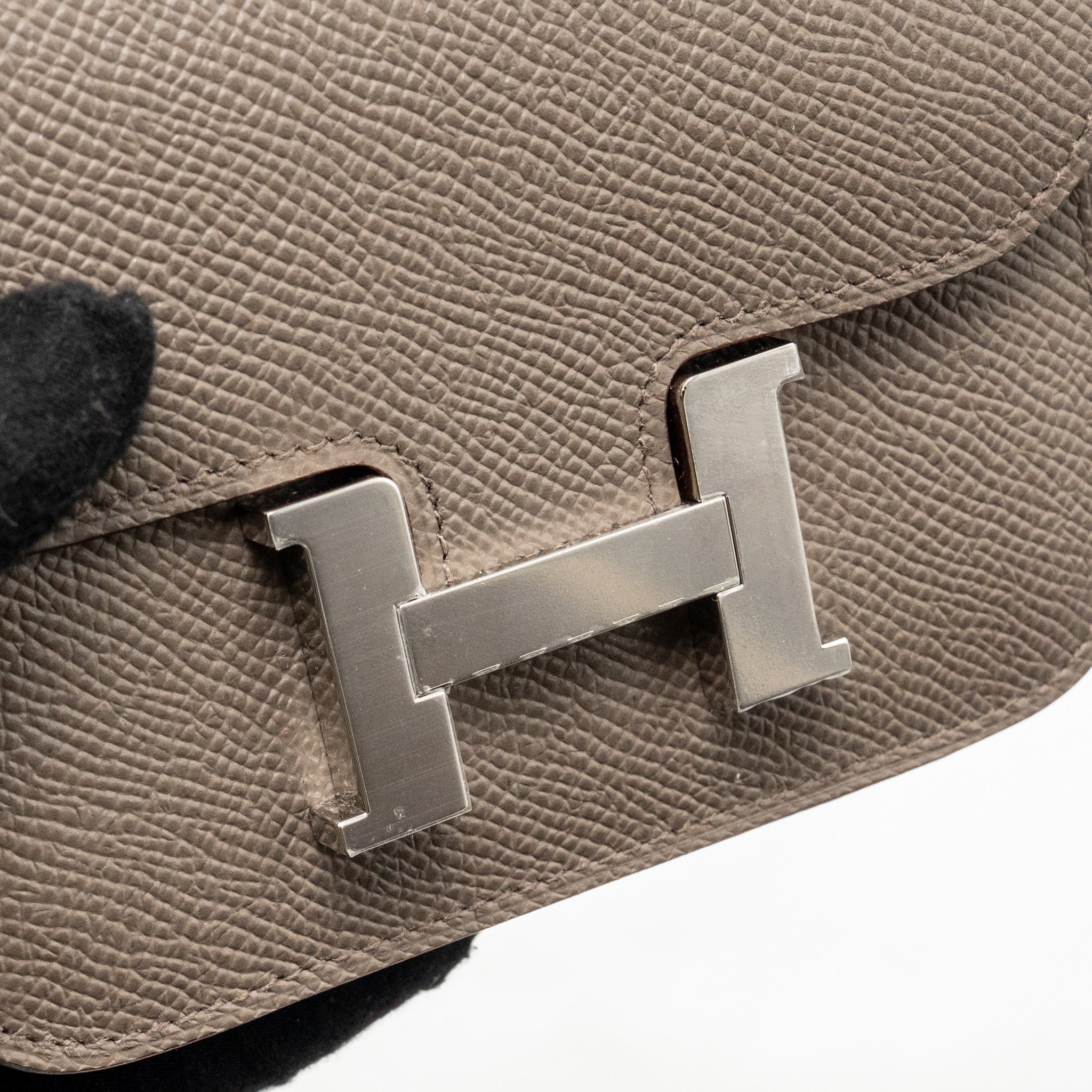 HERMES CONSTANCE SLIM EPSOM GRIS ETAIN SHW
