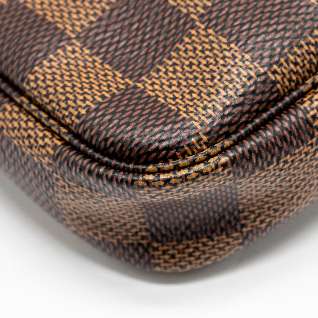 LOUIS VUITTON MINI POCHETTE DAMIER EBENE GHW