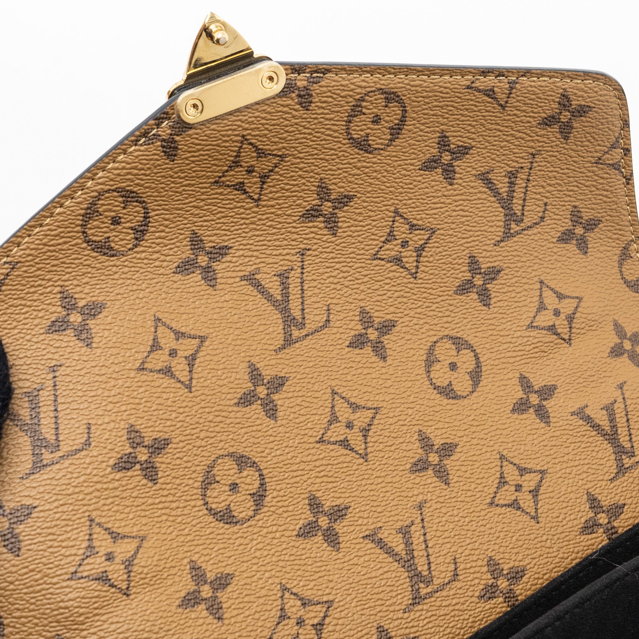LOUIS VUITTON POCHETTE MÉTIS REVERSE MONOGRAM CANVAS GHW