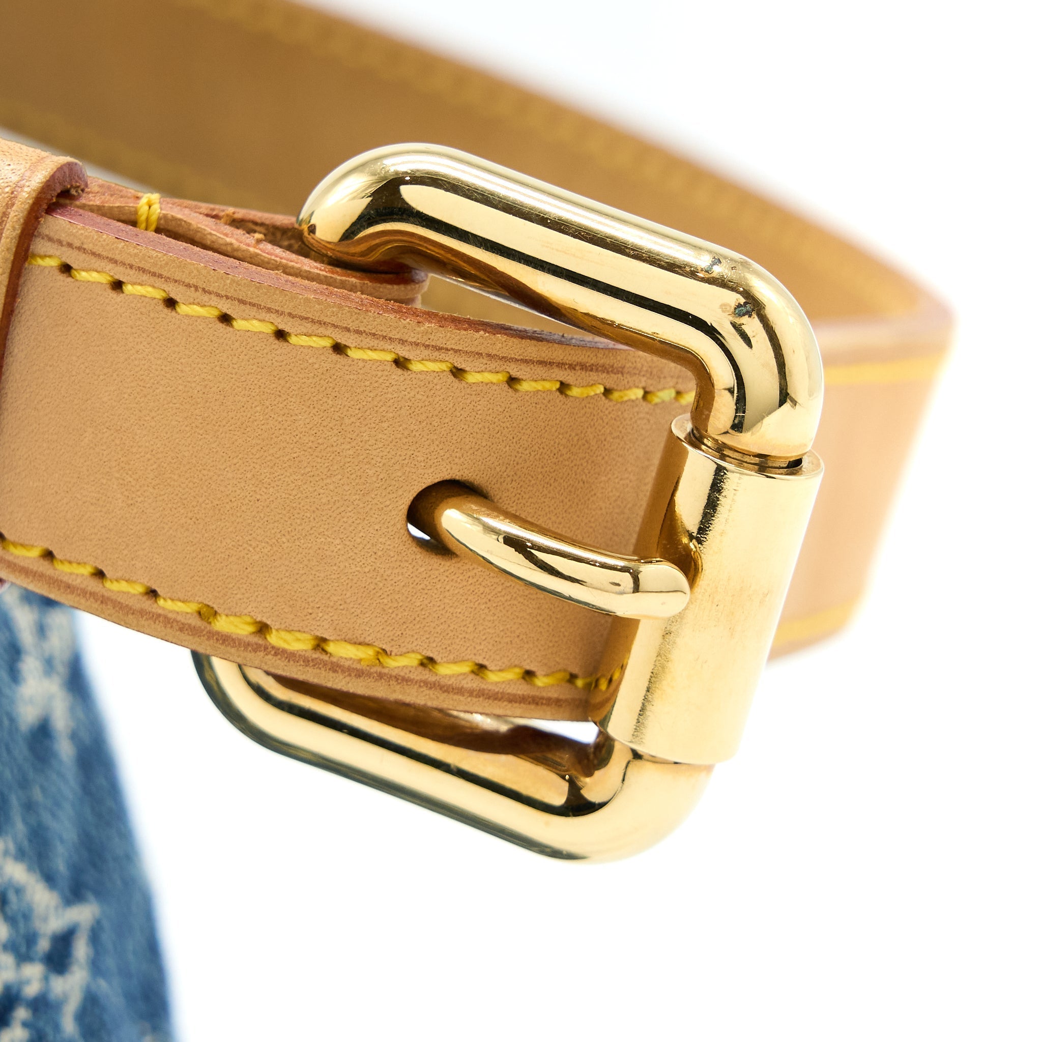 LOUIS VUITTON BUGGY BAG MONOGRAM DENIM GHW