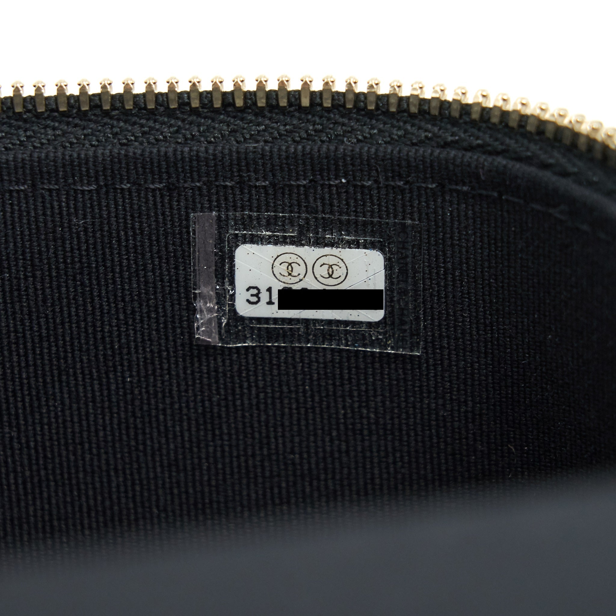 CHANEL 21K TOP HANDLE RECTANGULAR VANITY WITH CHAIN BLACK LGHW