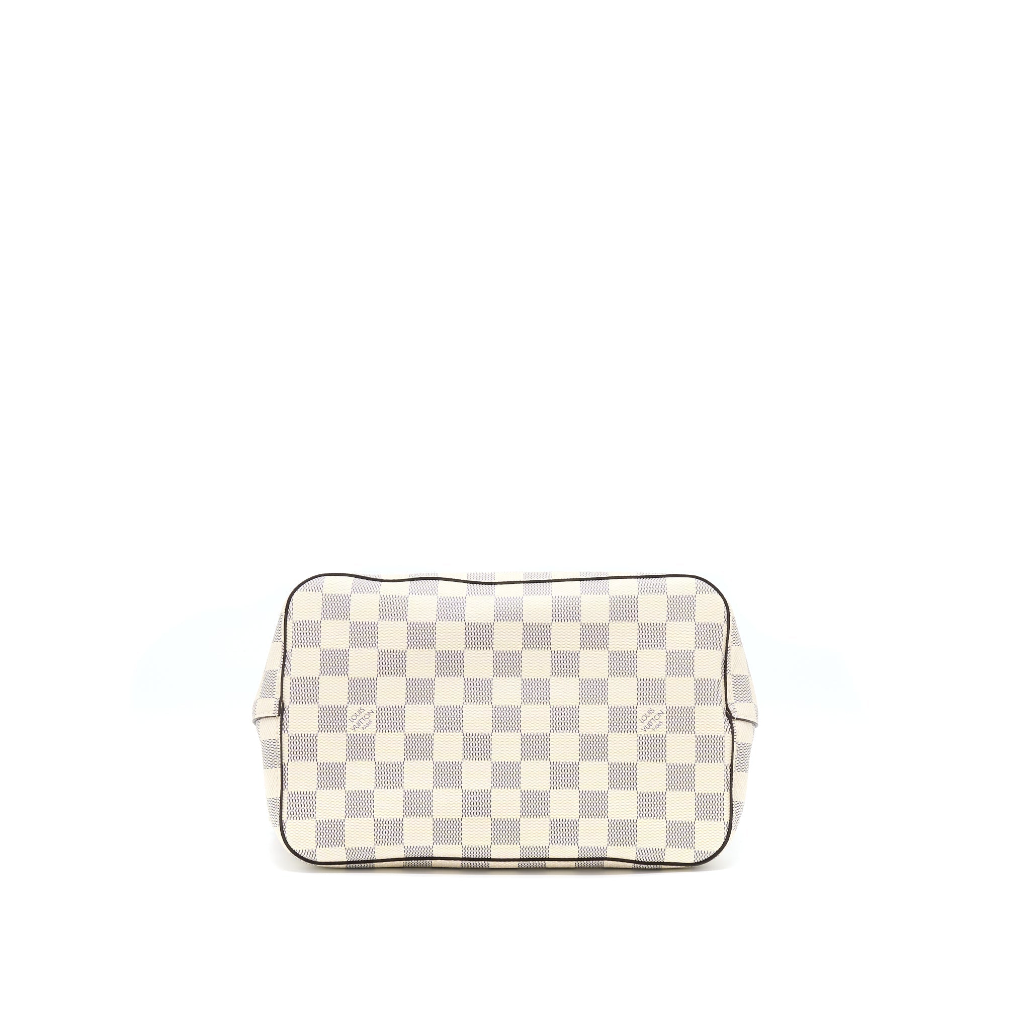 LOUIS VUITTON NEO NOE BUCKET BAG DAMIER AZUR/PINK GHW