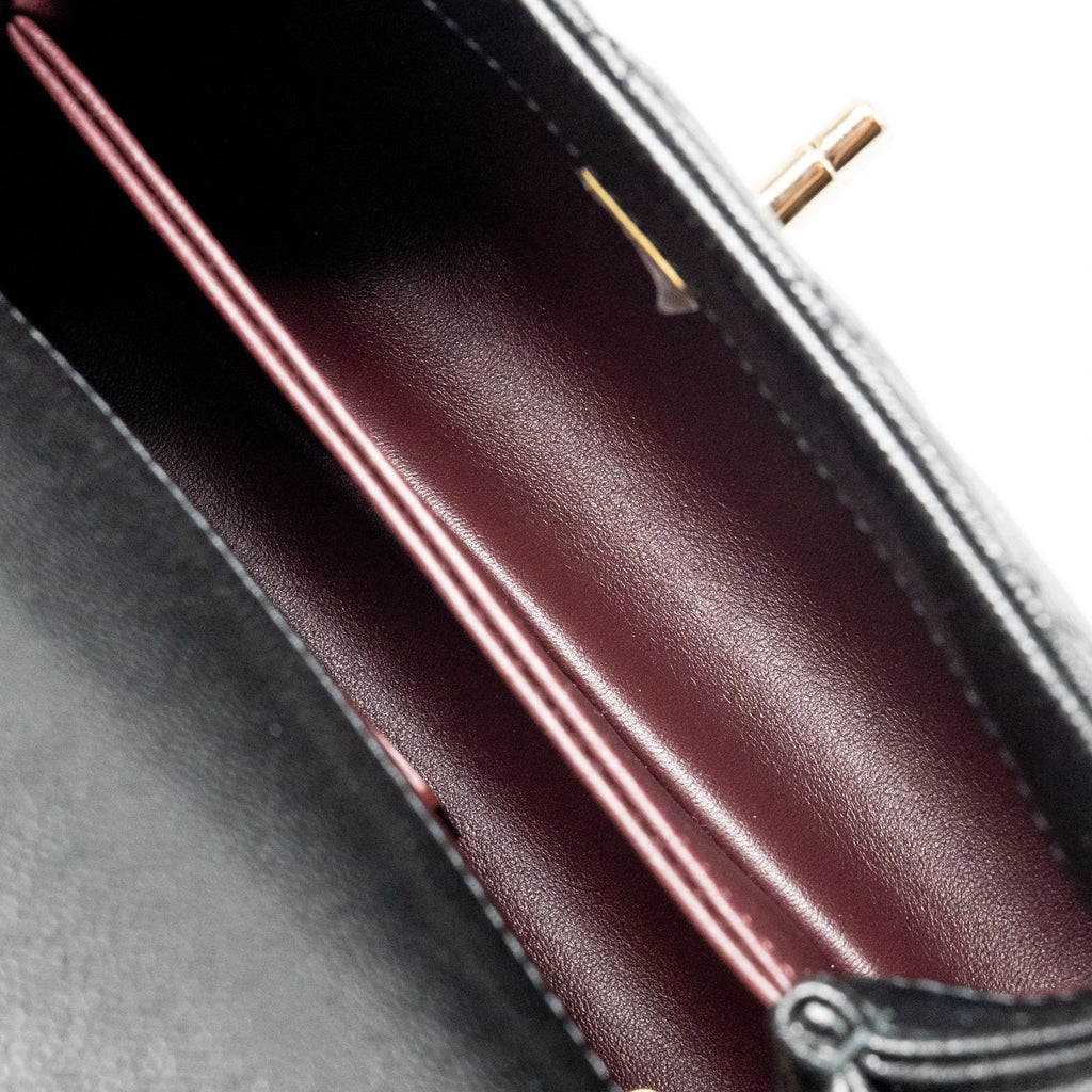 CHANEL SMALL COCO HANDLE CAVIAR BLACK LGHW (MICROCHIP)