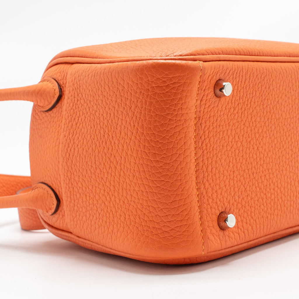 HERMES MINI LINDY CLEMENCE 9J FEU SHW