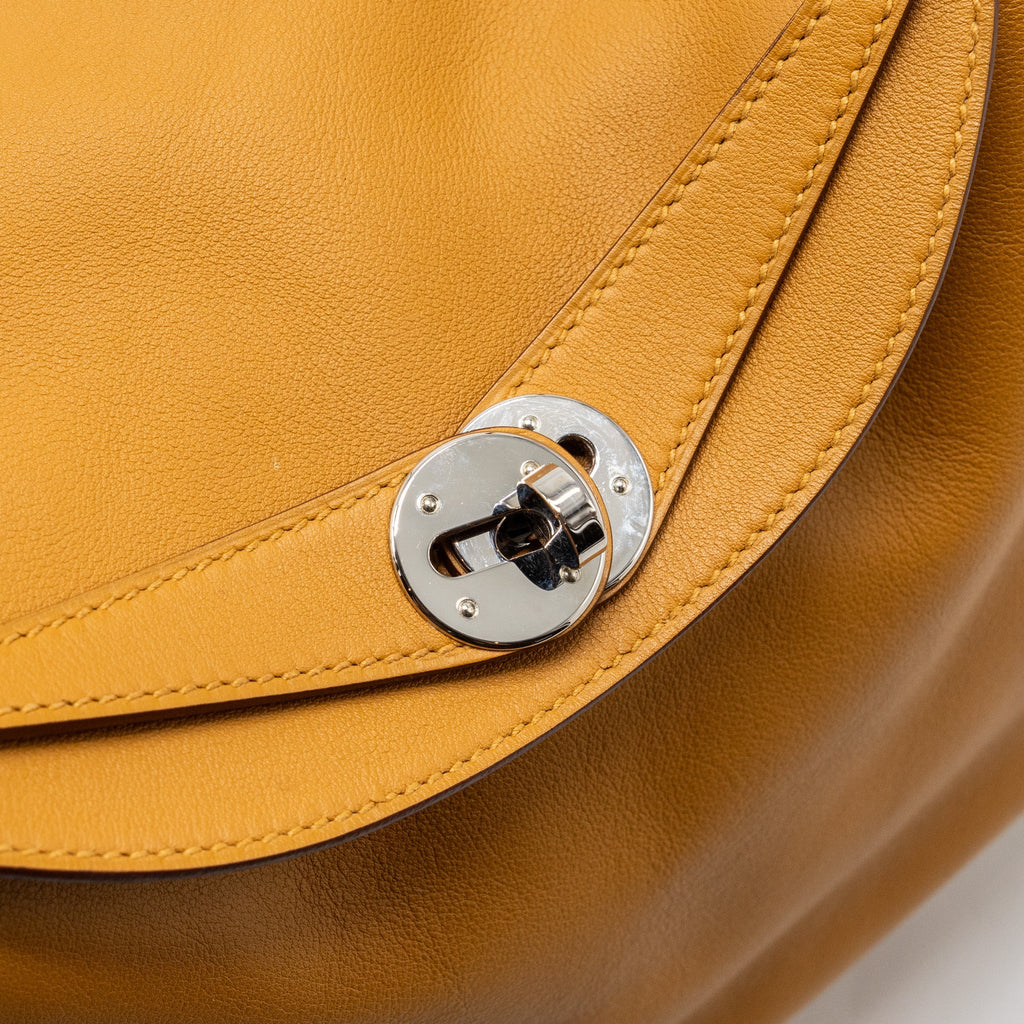 HERMES LINDY 26 SWIFT SESAME/BLEU BRUME SHW