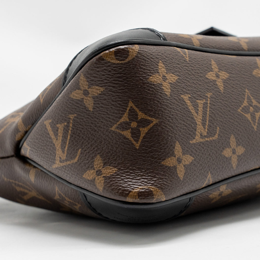 LOUIS VUITTON ODEON PM BAG MONOGRAM CANVAS BLACK GHW