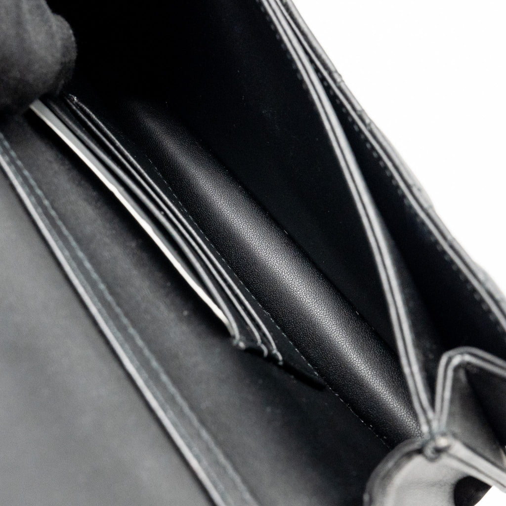 DIOR MY DIOR MINI BAG CANNAGE LAMBSKIN BLACK LGHW