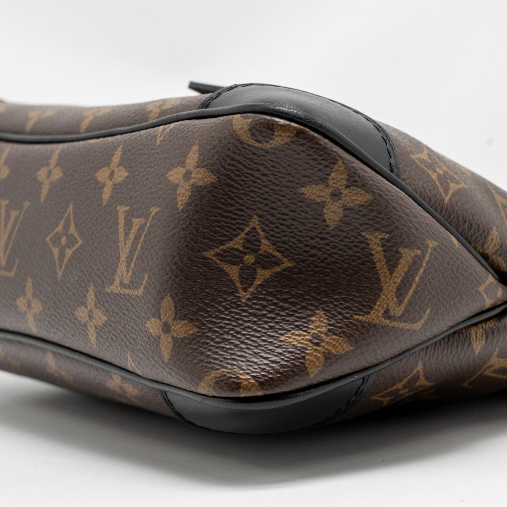 LOUIS VUITTON ODEON PM BAG MONOGRAM CANVAS BLACK GHW