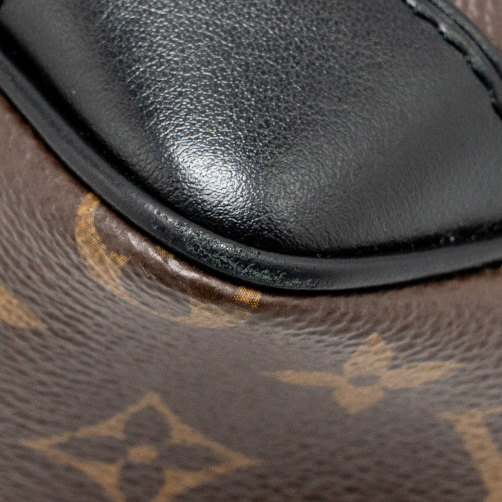 LOUIS VUITTON ODEON PM BAG MONOGRAM CANVAS BLACK GHW
