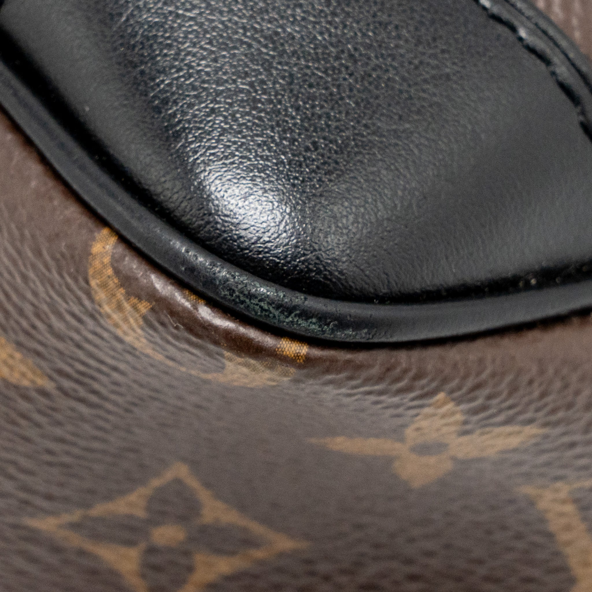 LOUIS VUITTON ODEON PM BAG MONOGRAM CANVAS BLACK GHW