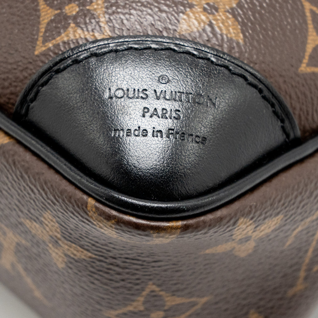 LOUIS VUITTON ODEON PM BAG MONOGRAM CANVAS BLACK GHW