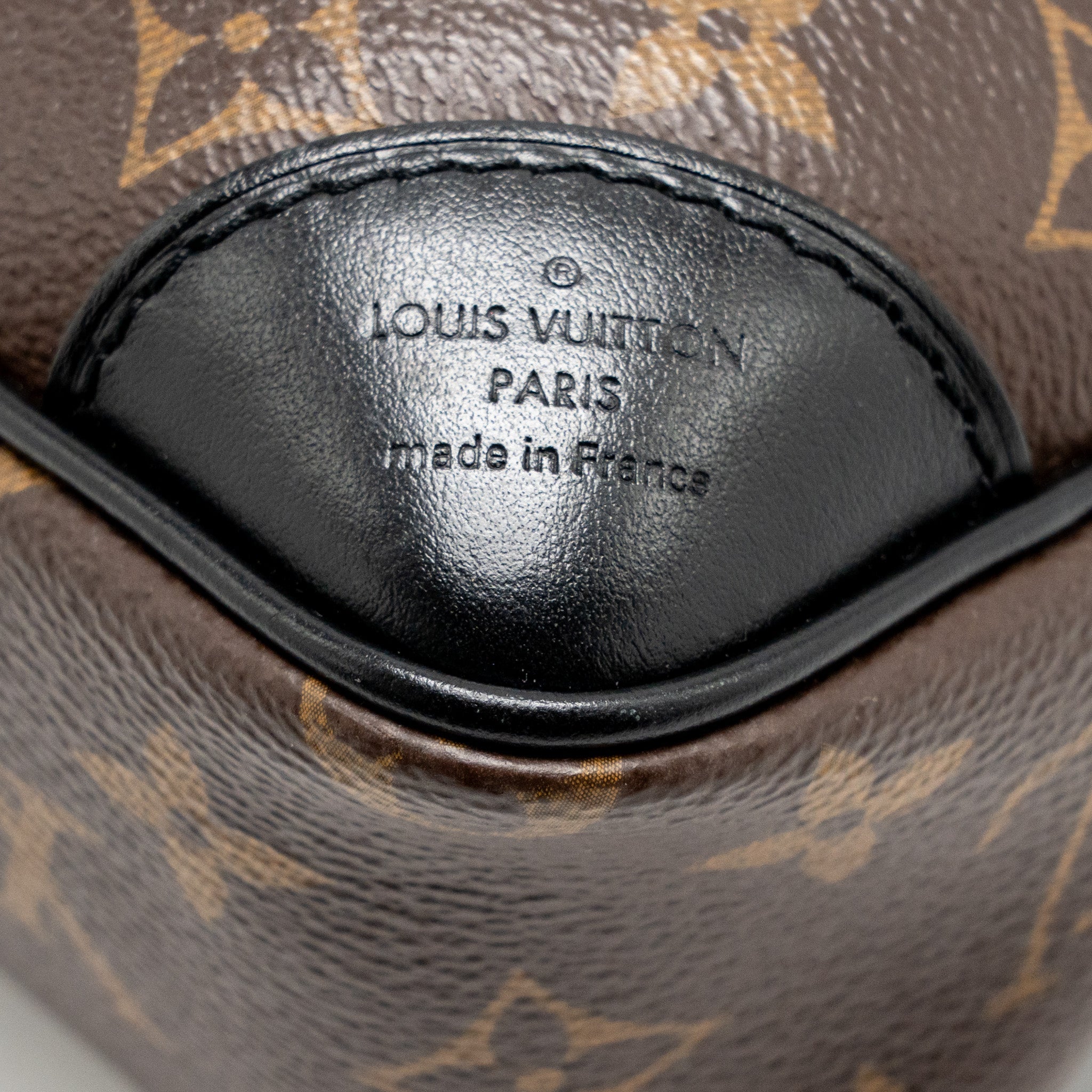 LOUIS VUITTON ODEON PM BAG MONOGRAM CANVAS BLACK GHW