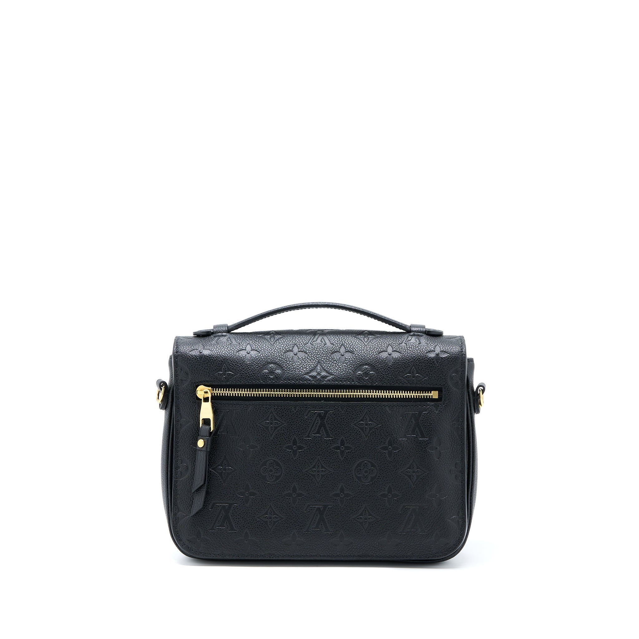 LOUIS VUITTON POCHETTE METIS MONOGRAM EMPRIENTE BLACK GHW