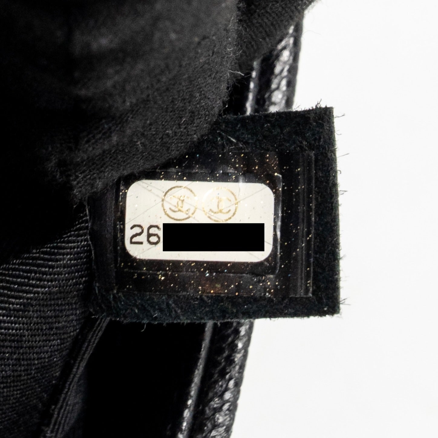 CHANEL MEDIUM BOY BAG CAVIAR BLACK SHW