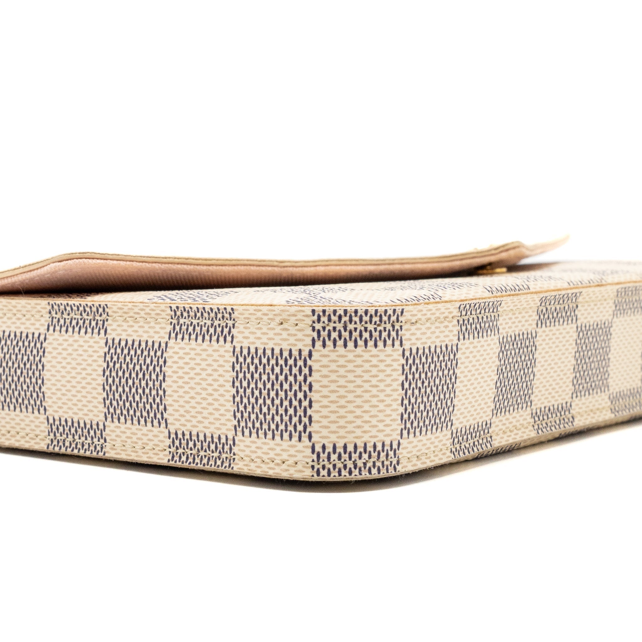 LOUIS VUITTON FELICIE POCHETTE DAMIER AZUR CANVAS GHW