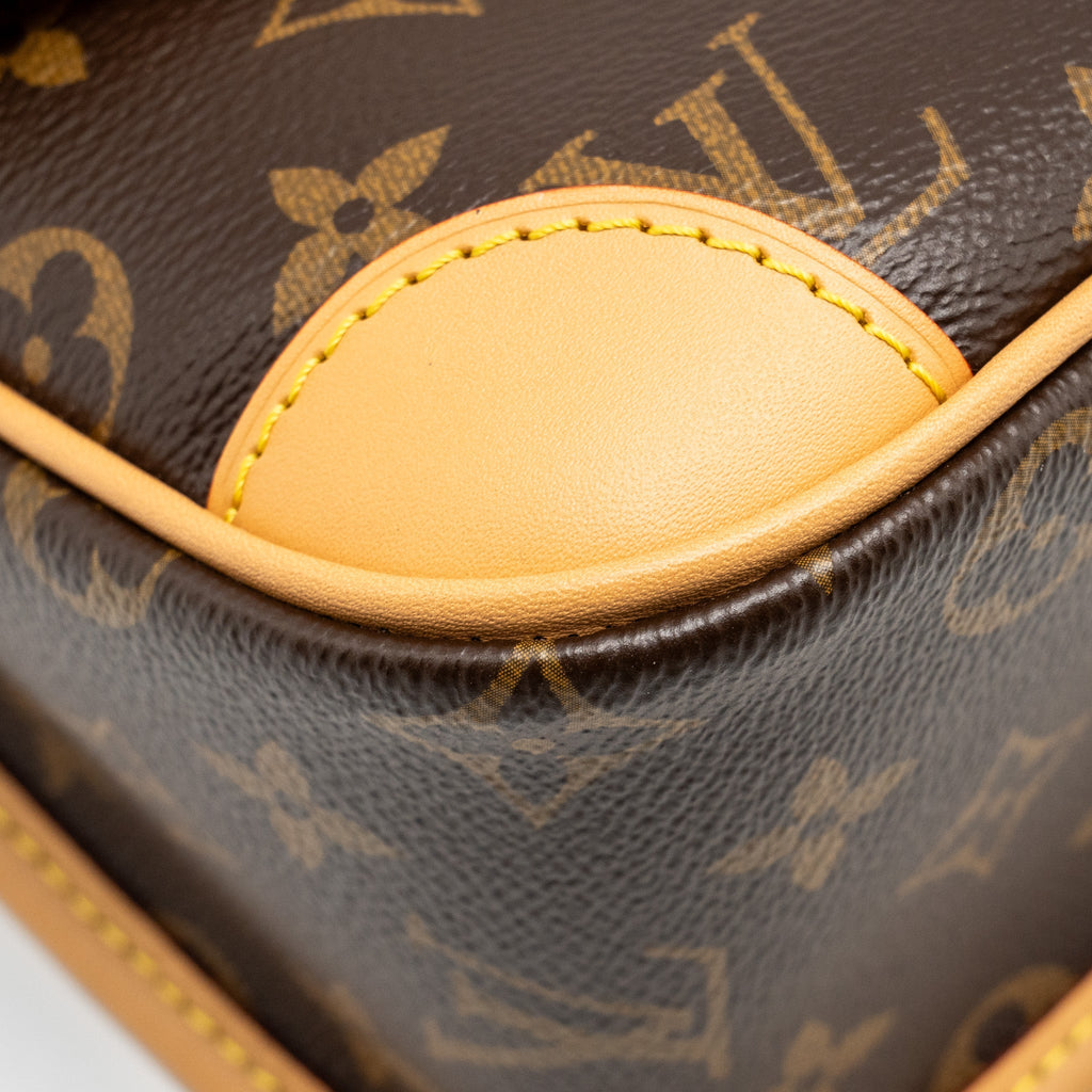 LOUIS VUITTON DIANE BAG WITH JACQUARD STRAP MONOGRAM CANVAS GHW